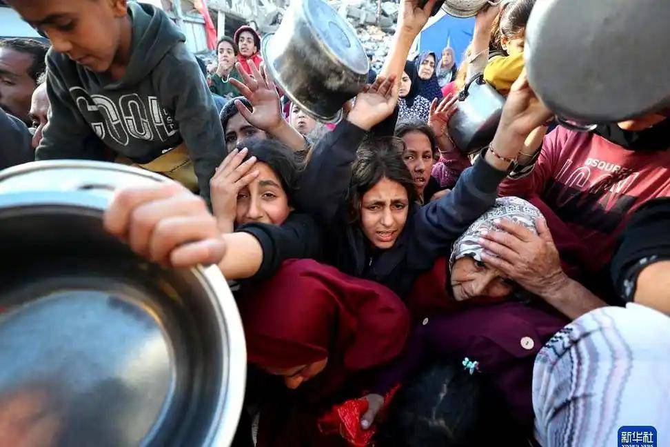 环日常：在枪声与废墟中寻找食物与水pg电子中国网站一个加沙家庭的循(图8)